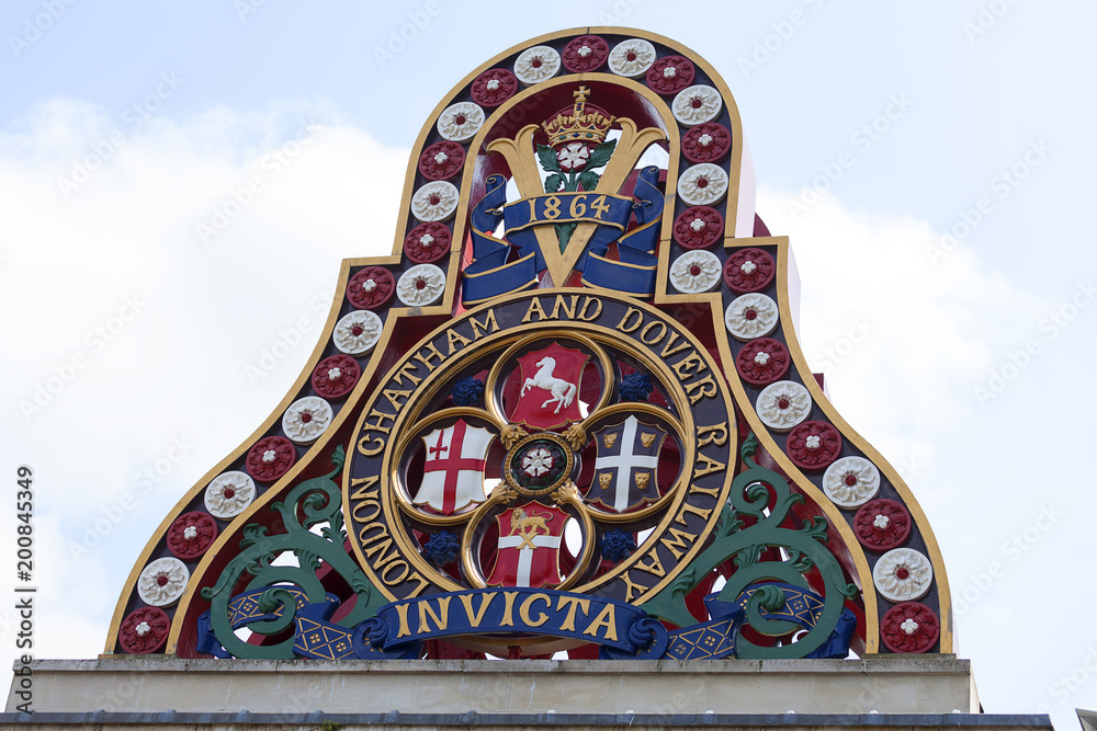 Badge of London Chatham and Dover Railway , London, United Kingdom