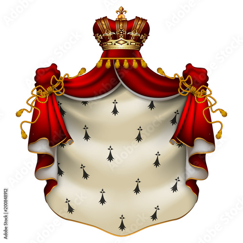 Royal ermine mantle