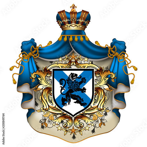 Royal ermine mantle