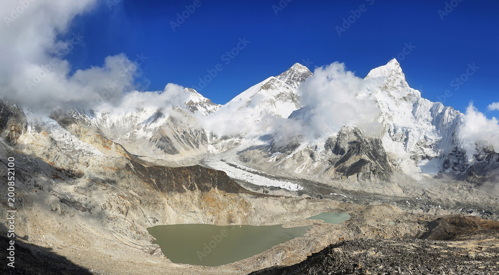 Everest & Lhotse from Kalapattar, 5545m