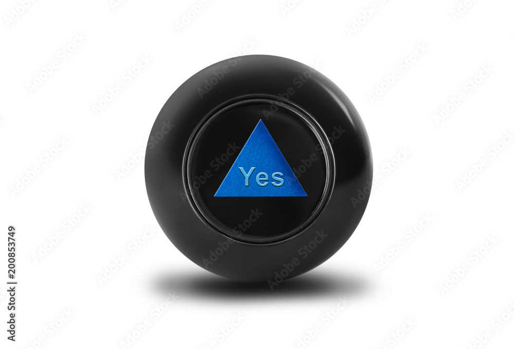 Magic ball with prediction Yes