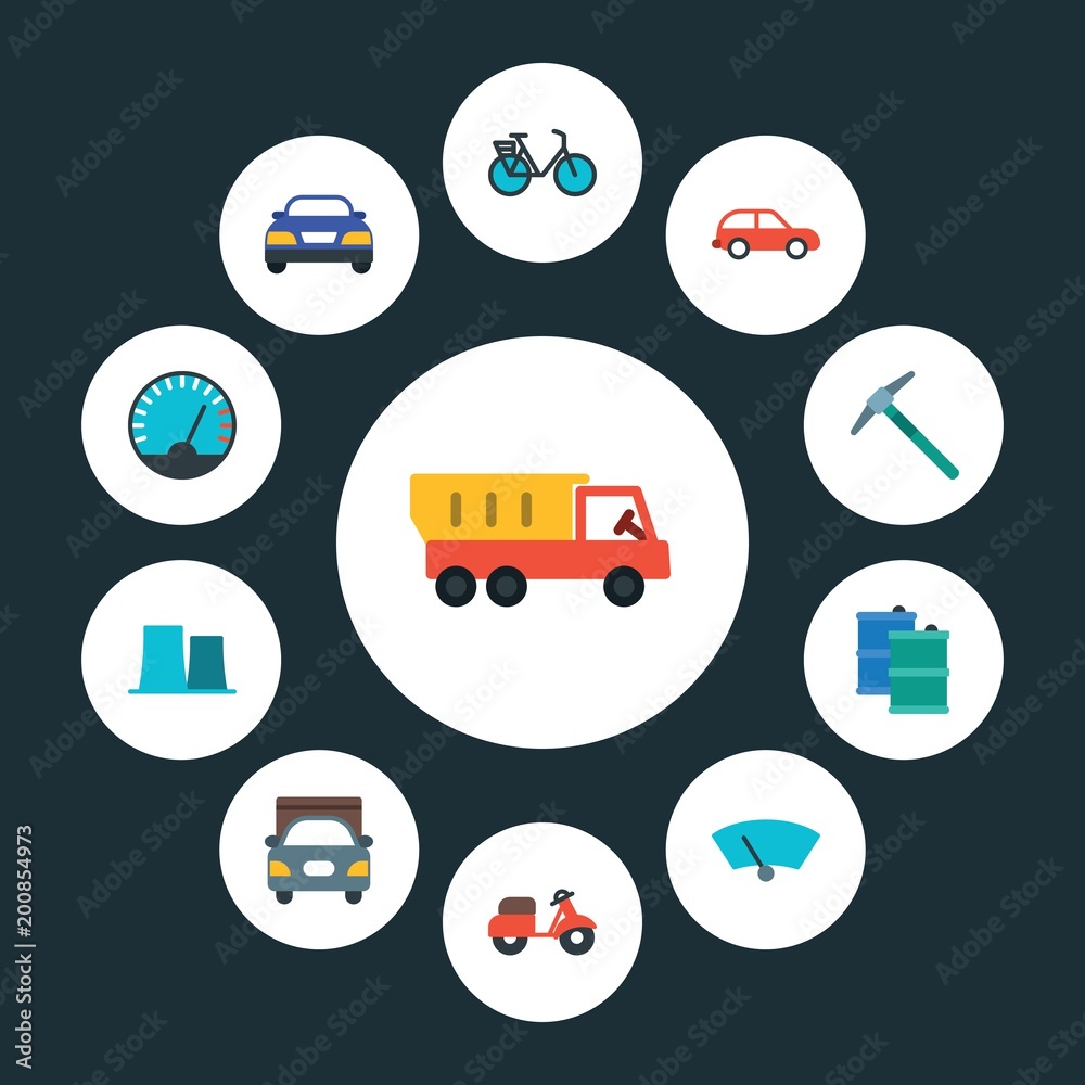 transports, industry Infographic Circle flat Icons Set. Contains such Icons as windshield, view, lifestyle, motorcycle, speedometer, nuclear, glass and more. ..Fully Editable. Pixel Perfect.. transports, industry Infographic Circle flat Icons Set. Contains such Icons as windshield, view, lifestyle, motorcycle, speedometer, nuclear, glass and more. ..Fully Editable. Pixel Perfect..