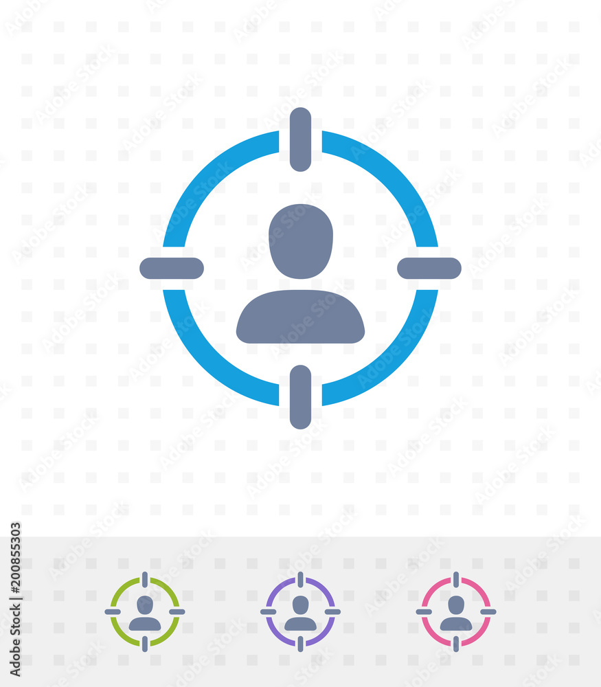 Target On Person - Mix Icons. A professional, pixel-perfect icon. Target On Person - Mix Icons. A professional, pixel-perfect icon.