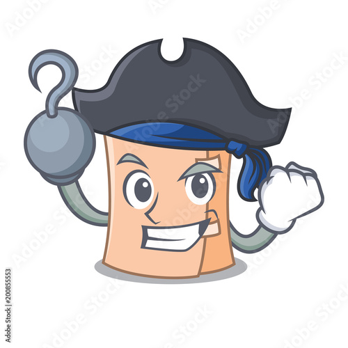 Pirate medical gauze character cartoon