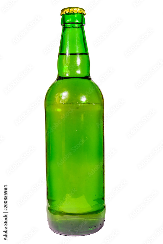 Bottle of beer isolated on white background Bottle of beer isolated on white background