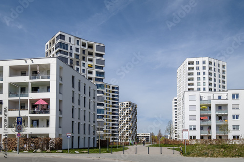 Moderner Wohnungsbau, Obersendling, München photo