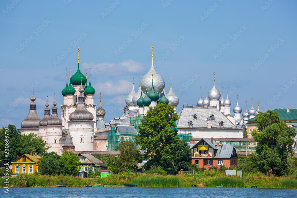 view of Rostov Kremlin, Russia