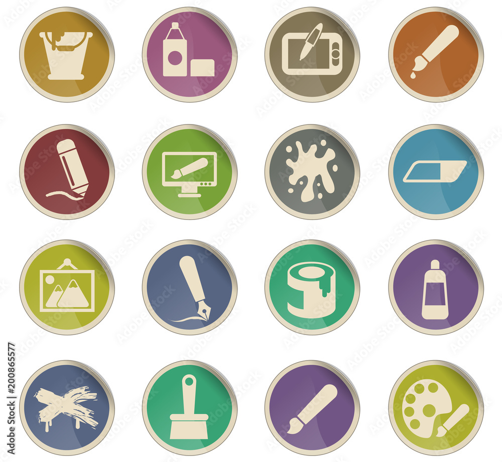 art icon set art icon set