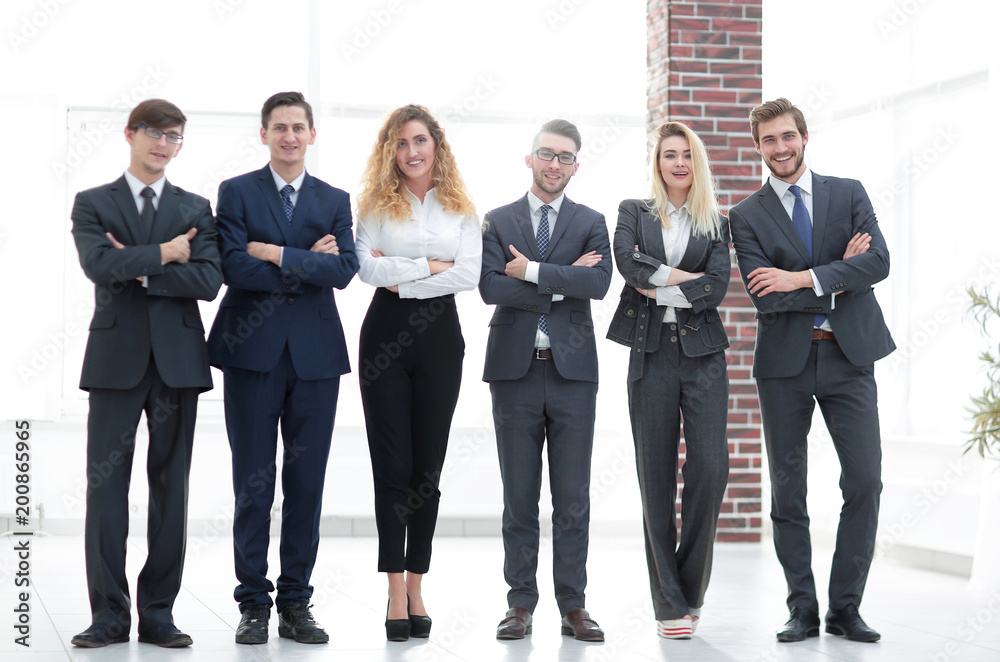 portrait of a professional business team
