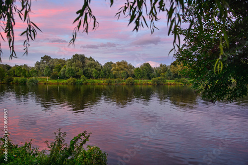 Foto Luxemburg moselle river evening