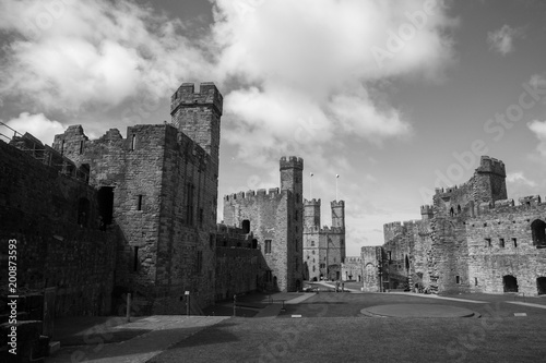 Die Festung von Caernarfon - Wales
