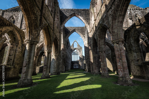 Tintern Abbey church, first Cistercian foundation in Wales, dating back to a.d. 1131 photo