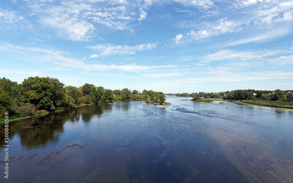 Loire river banks 