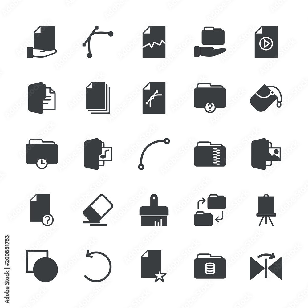 Modern Simple Set of folder, files, design Vector fill Icons. ..Contains such Icons as board, sign, rotation, internet, folder, data and more on white background. Fully Editable. Pixel Perfect. Modern Simple Set of folder, files, design Vector fill Icons. ..Contains such Icons as board, sign, rotation, internet, folder, data and more on white background. Fully Editable. Pixel Perfect.