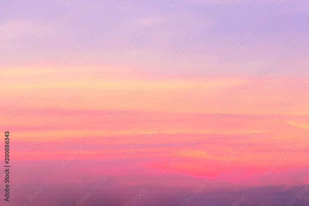 sunset sky background, colorful nature texture