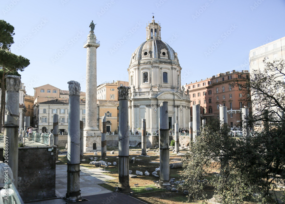 Forum of Trajan at Rome