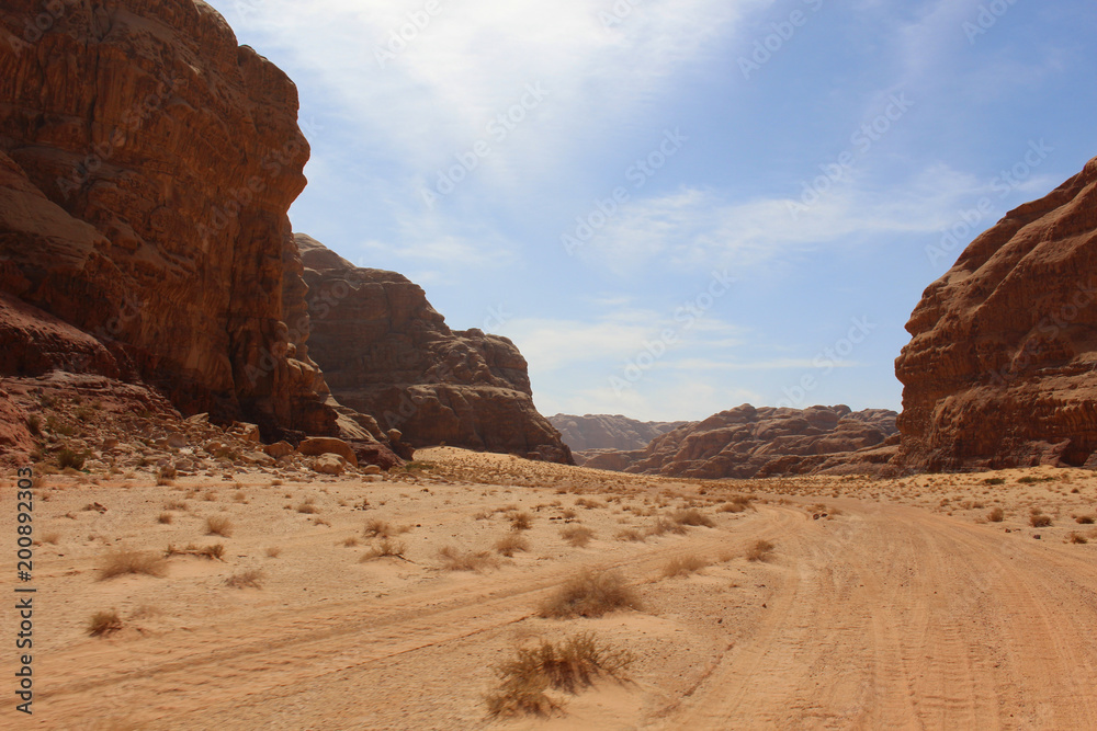 Fototapeta premium Wadi Rum desert Jordan