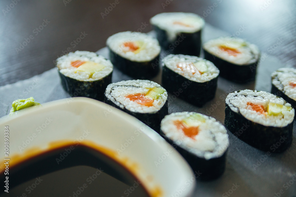 Sushi On A Plate Sushi On A Plate