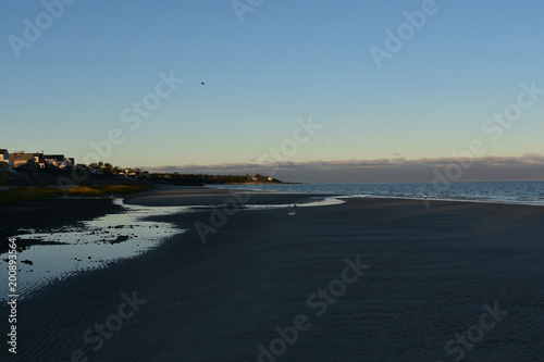 Beautiful seascape on the coast of barnstable photo