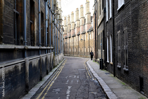 Quiet street in Cambridge