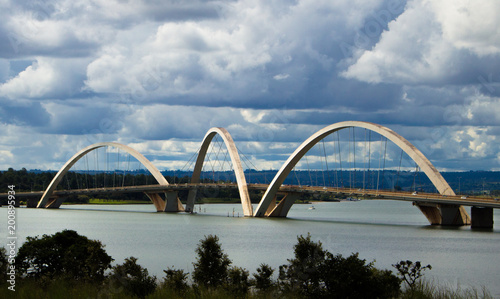 JK bridge in Brasília Brazil