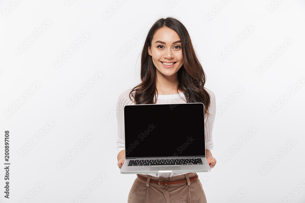Portrait of a smiling asian businesswoman Portrait of a smiling asian businesswoman
