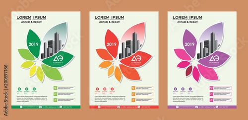 Foto cover, layout, brochure, magazine, catalog, flyer for company or report