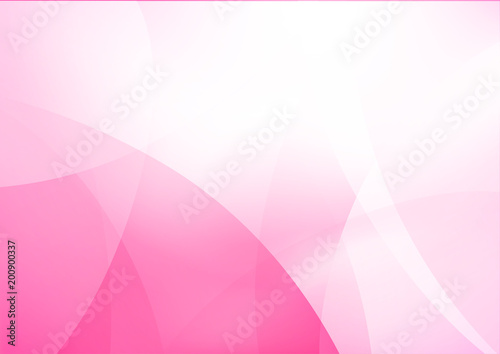Curve and blend light pink abstract background 012