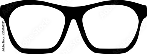 Geek Glasses Reading Nerd