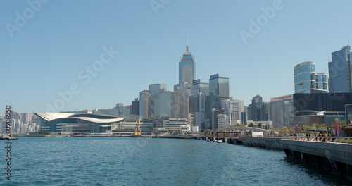 Fototapeta Naklejka Na Ścianę i Meble -  Hong Kong urban skyline