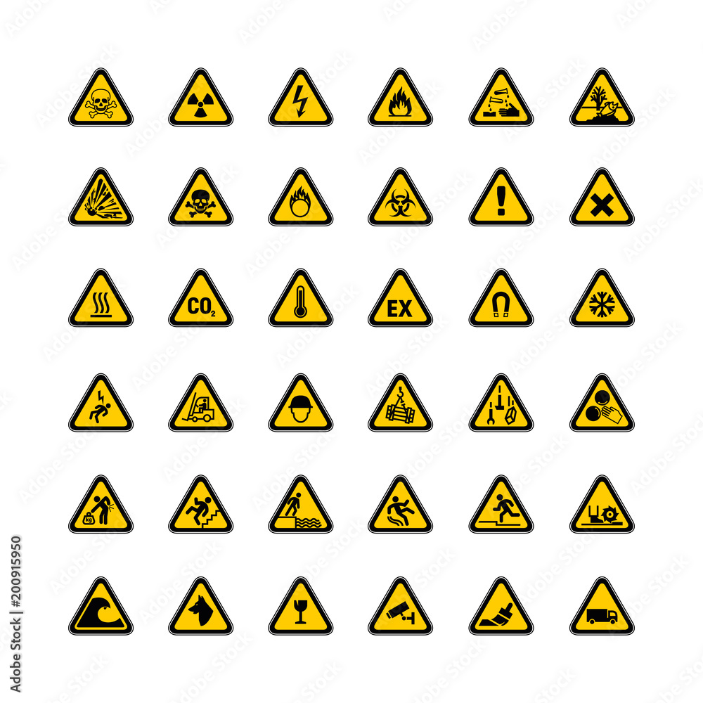 Panneau attention danger Panneau attention danger