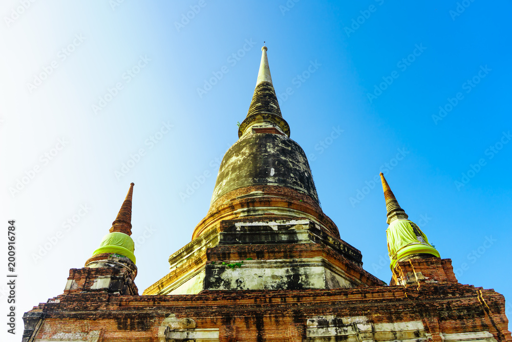 Naklejka premium History of Ayutthaya 