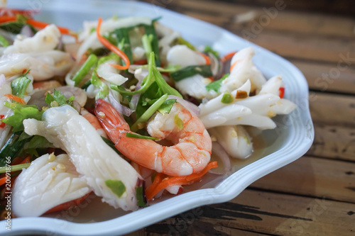Thai Salad Seafood