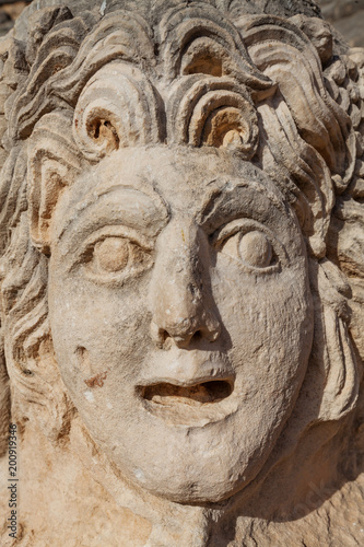 Stone mask in Myra