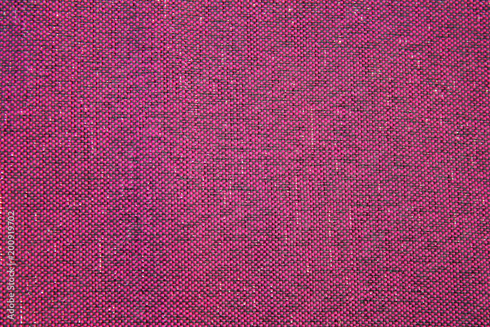 Fototapeta premium pink fabric weaving texture on backdrop