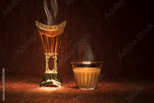 Ramadan censer with Arabian coffee