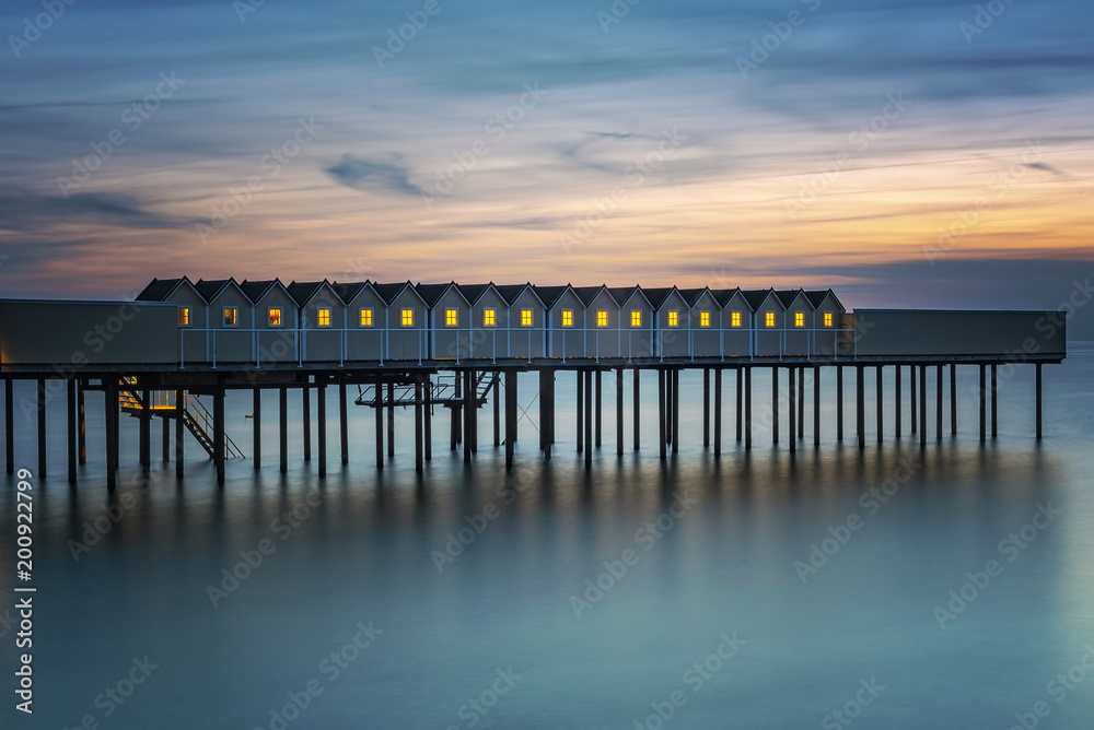 Obraz premium Helsingborgs cold bathhouse
