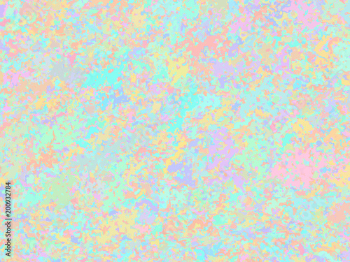 Unicorn background with rainbow mesh. Fantasy gradient backdrop 