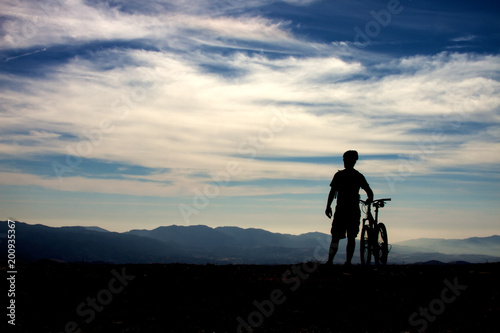 Mountain Cyclist 
