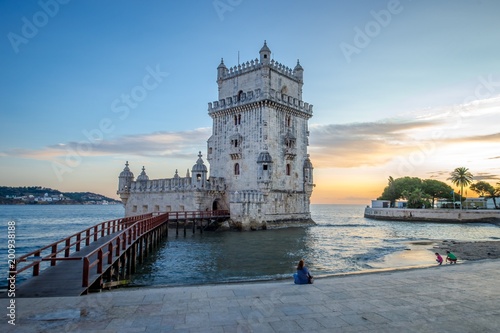 Belem Tower on the Tagus River in Lisbon, Portugal. © Tamas