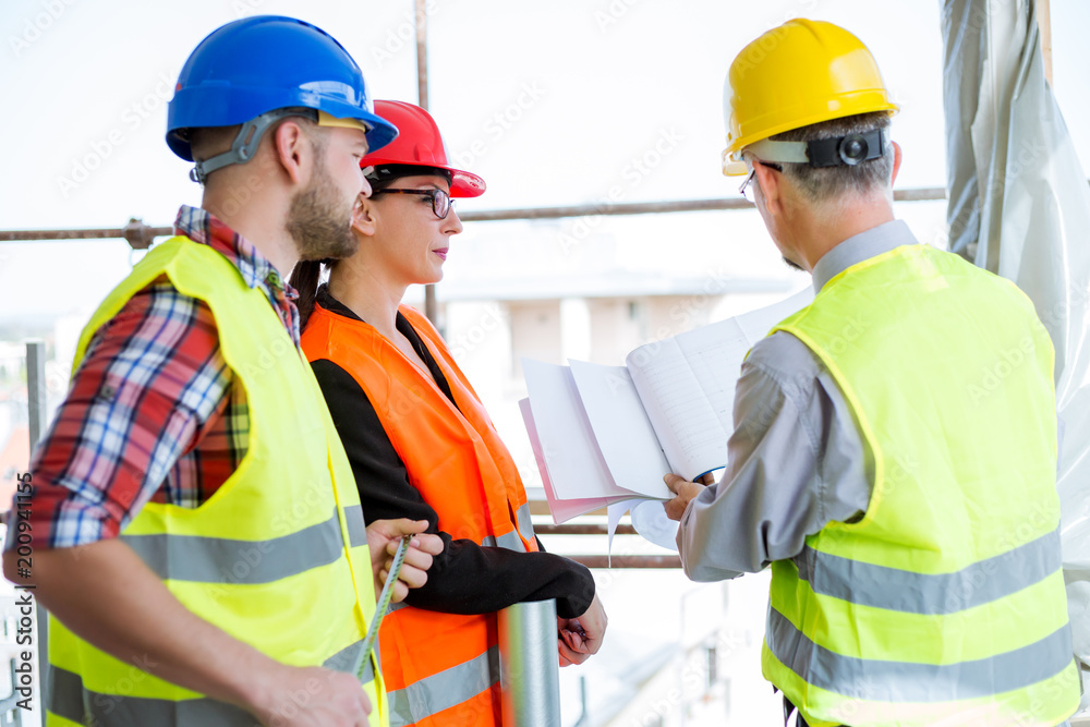 Building Construction crew Building Construction crew