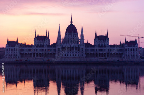 Budapest Parliament at Sunrise. © Ariane
