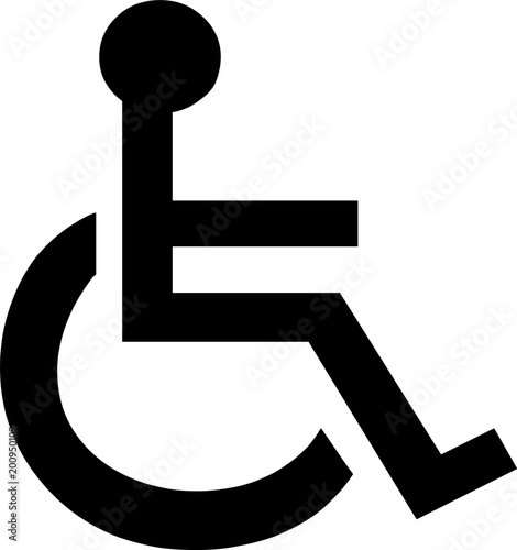 Wheelchair Symbol photo