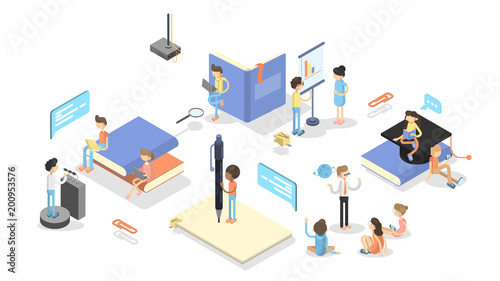 Education concept illustration.