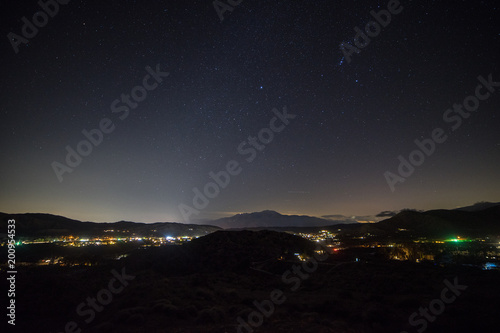 The stars over Morongo Valley