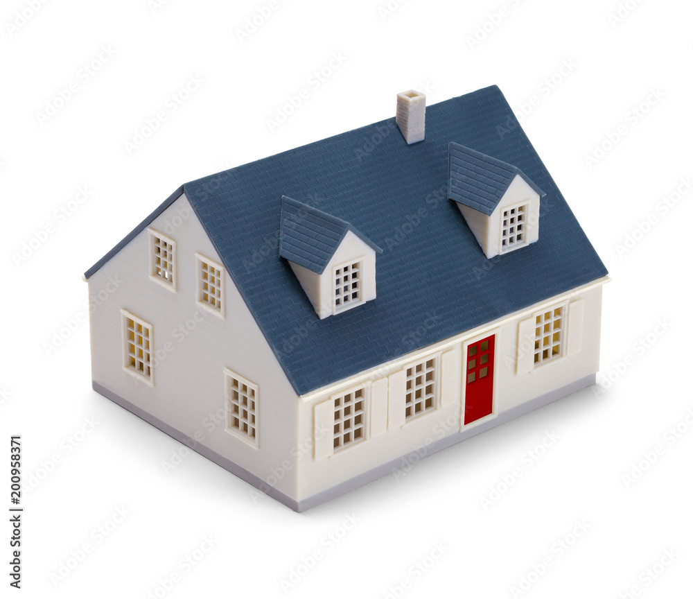 Model House Side and Front Model House Side and Front