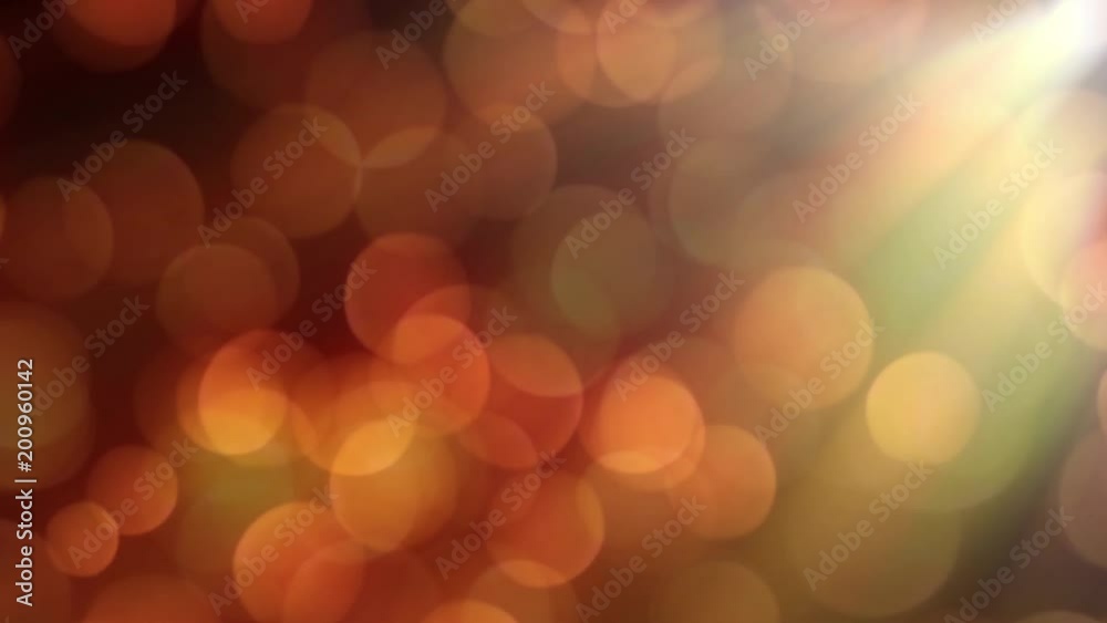 beautiful flickering orange bokeh lights floating slowly seamless loop beautiful flickering orange bokeh lights floating slowly seamless loop