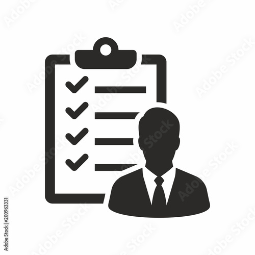 Checklist icon, candidate approved