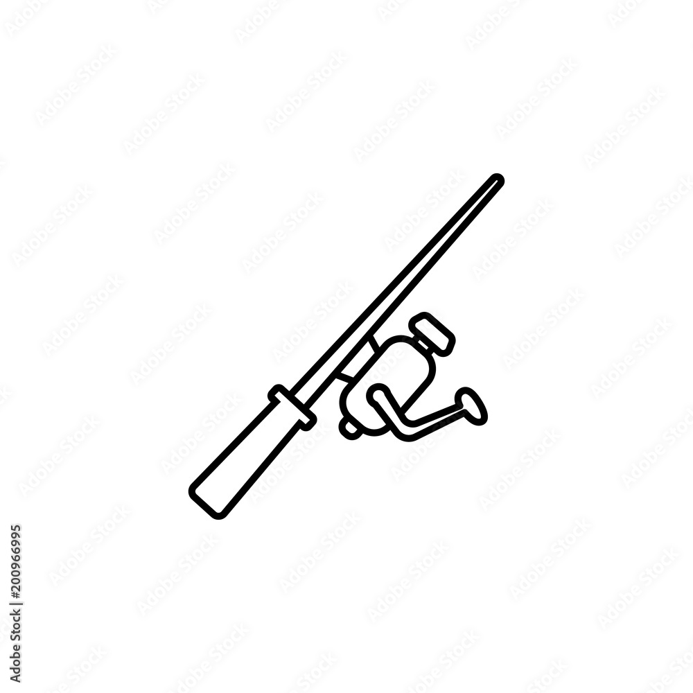 spinning icon. Element of diving, fishing and hunting for mobile concept and web apps. Thin line icon for website design and development; app development. Premium icon spinning icon. Element of diving, fishing and hunting for mobile concept and web apps. Thin line icon for website design and development; app development. Premium icon