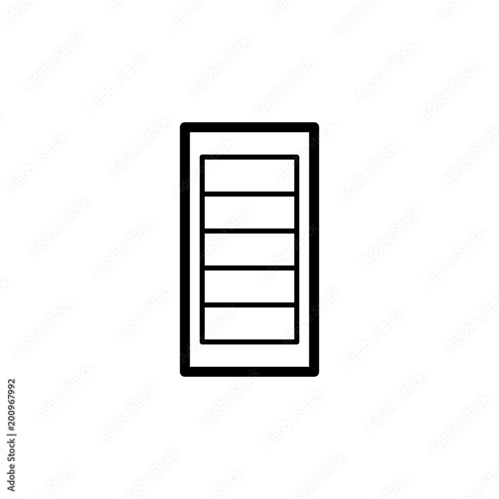 Door icon. Element of door, window and gate for mobile concept and web apps. Thin line icon for website design and development, app development. Premium icon Door icon. Element of door, window and gate for mobile concept and web apps. Thin line icon for website design and development, app development. Premium icon